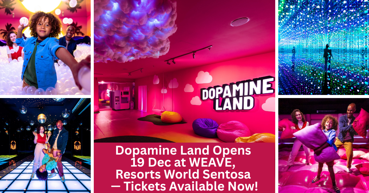 Dopamine Land: A Sensory Playground Arrives at Resorts World Sentosa This December