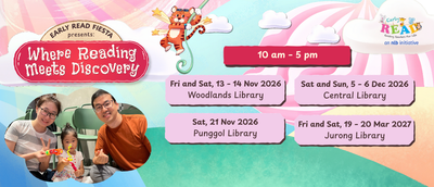 NLB Early READ Fiesta 2026/2027: Free Sensory Stations, Activity Booths & Gifts Across 4 Libraries!