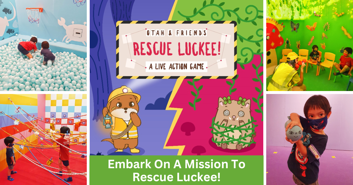 Otah & Friends Presents An All-New Live Action Game, Rescue Luckee!