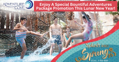Splash Into Spring At Adventure Cove Waterpark | Enjoy Thrilling Water Slides, Special Promotions And More!