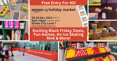 Amazon Singapore Brings Holiday Joy With A Special Amazon.sg Holiday Market This November
