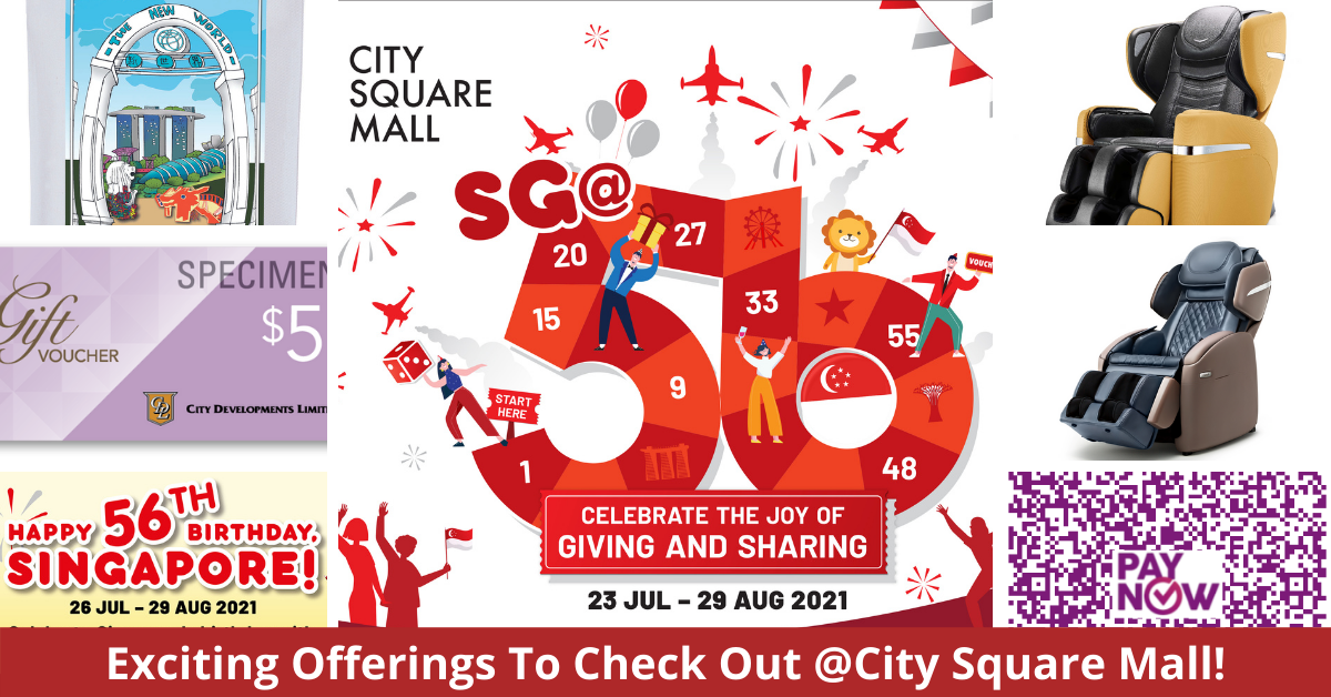 Celebrate The Joy Of Giving And Sharing This National Day At City Square Mall!
