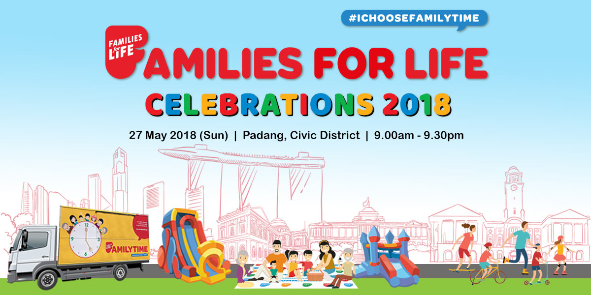 Things to do this Weekend: Bond with Your Family @ Families for Life Celebrations! - BYKidO