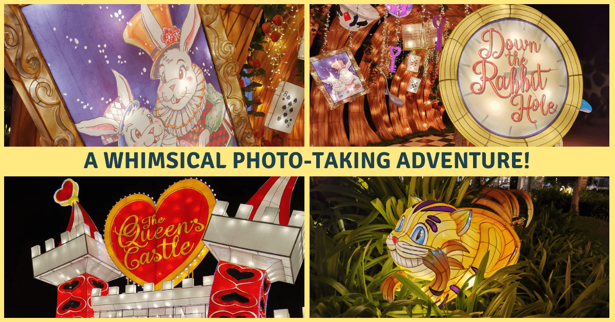 Join in VivoCity's Curious Adventures in Wonderland | Mid-Autumn Lanterns Decorations - BYKidO