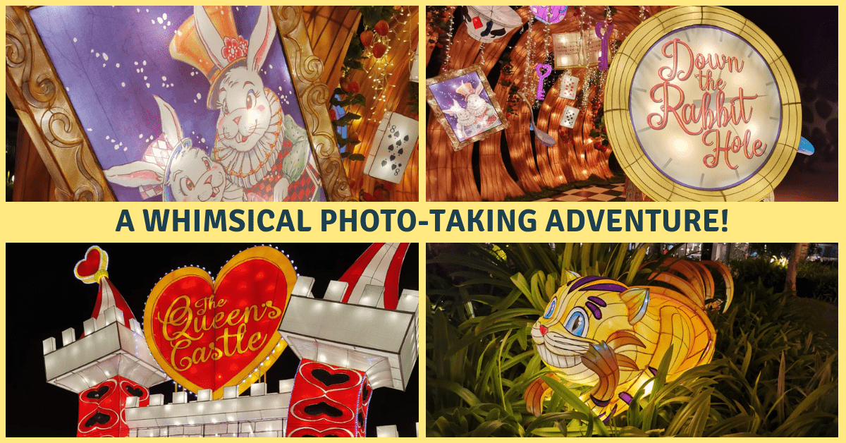 Join in VivoCity's Curious Adventures in Wonderland | Mid-Autumn Lanterns Decorations