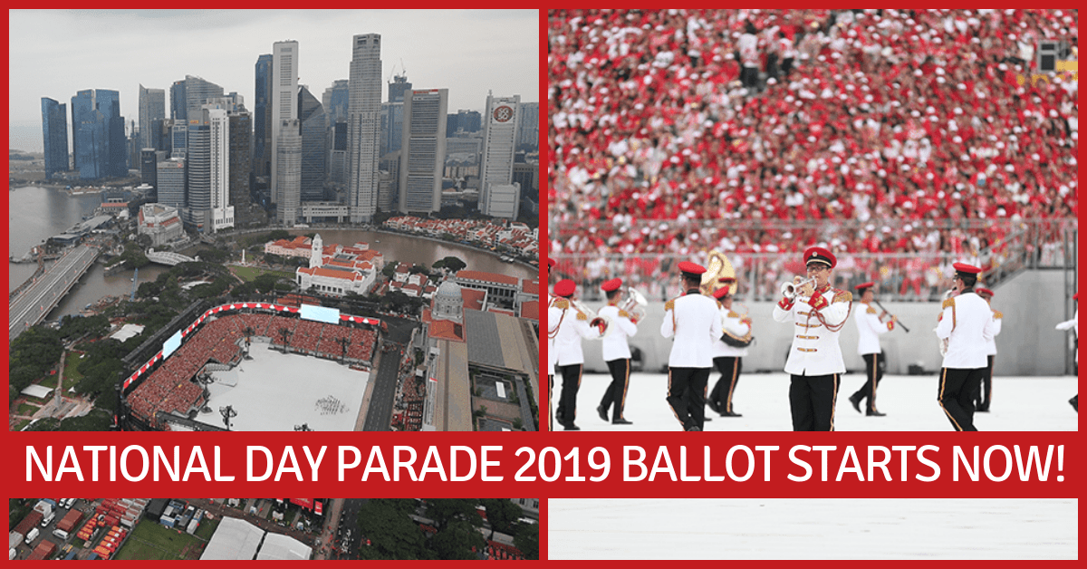 National Day Parade Balloting Starts this Week! | NDP 2019 @ The Padang - BYKidO
