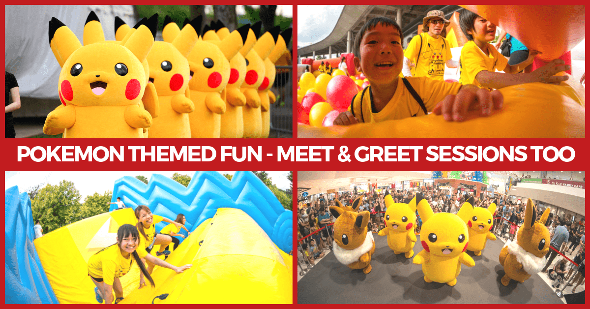Pokémon Carnival Comes to Sentosa this June | Free Admission and Not to be Missed! - BYKidO