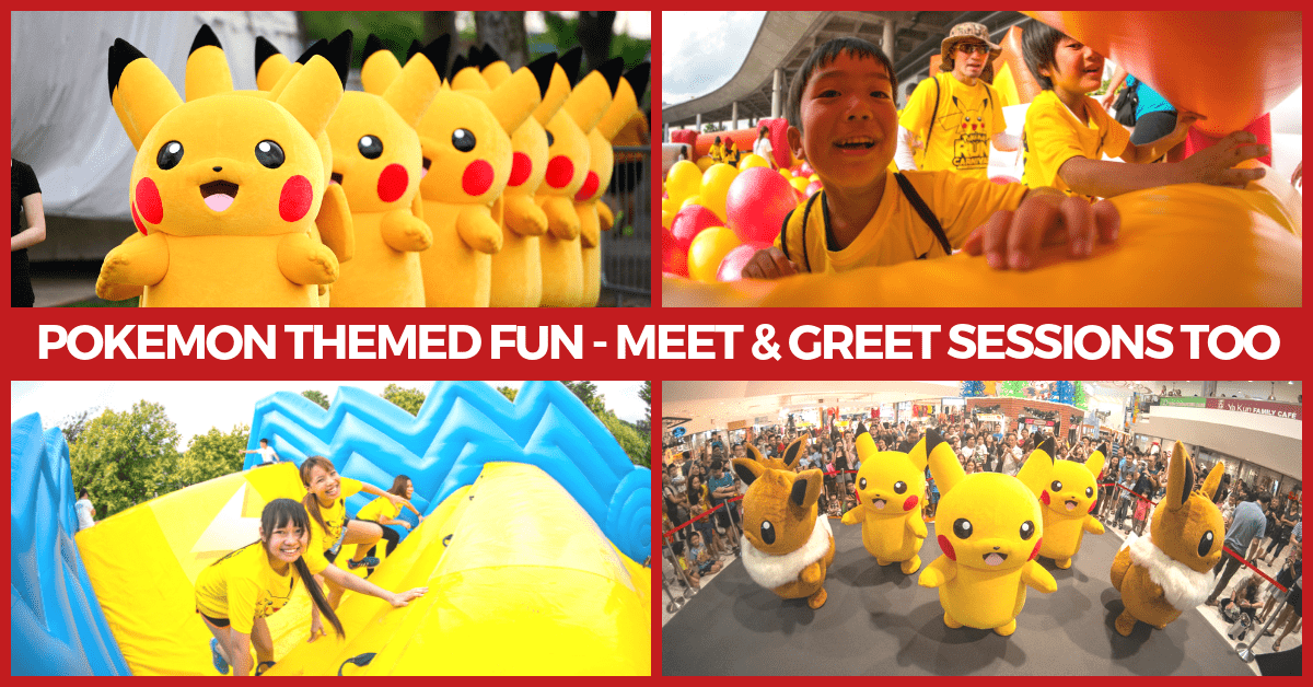 Pokémon Carnival Comes to Sentosa this June | Free Admission and Not to be Missed!
