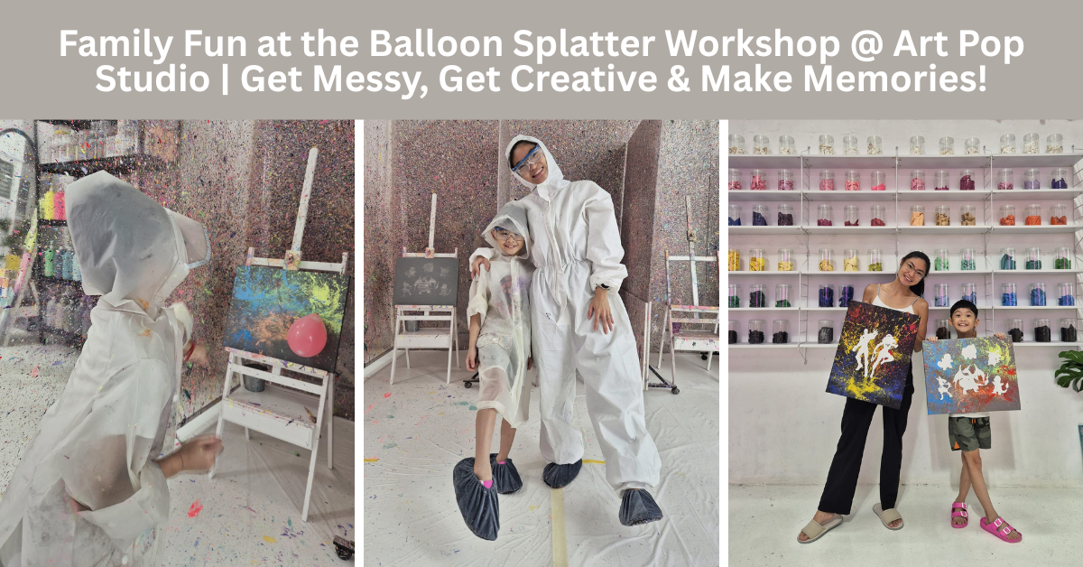 Balloon Splatter Workshop at Art Pop Studio: A Fun & Unique Art Experience for All Ages