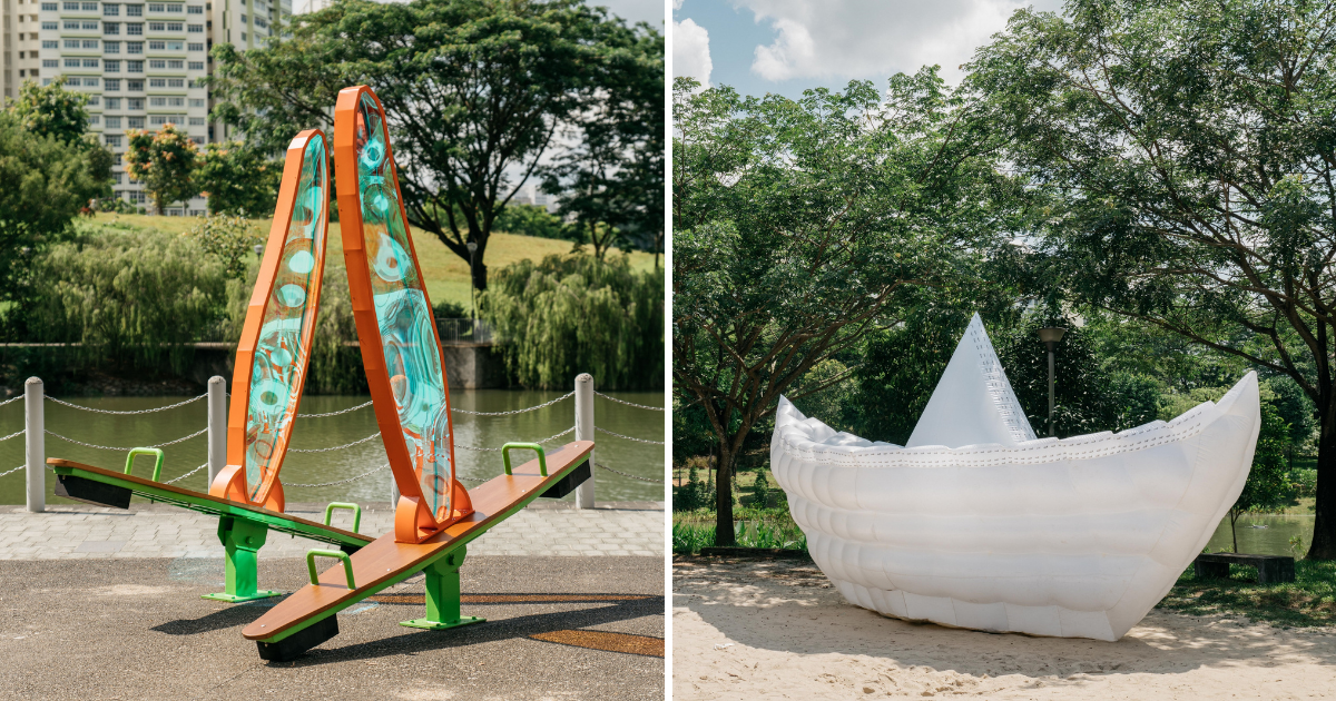 Five New Interactive and Larger-than-life Artworks Installed at Public Spaces Across Singapore