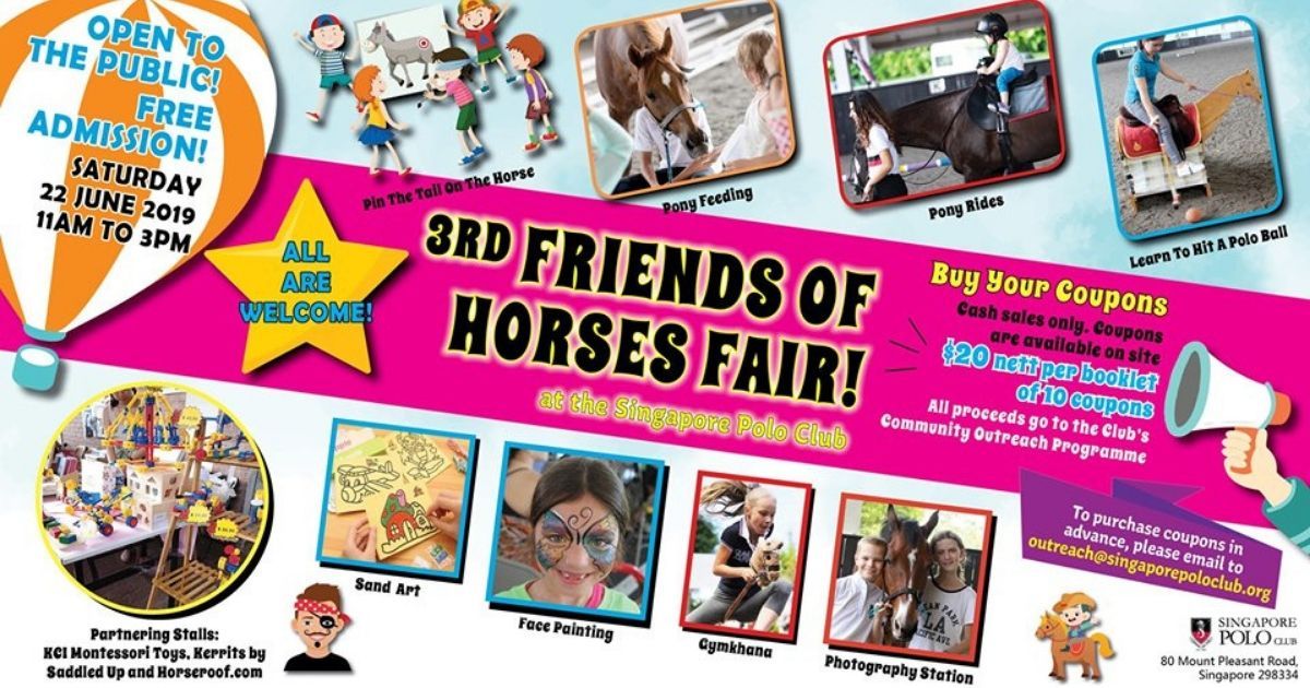 Friends of Horses Fair 2019 - Lively Fun Fair Filled with Interesting Games & Activities! - BYKidO