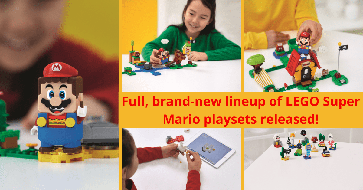 The LEGO Group and Nintendo reveals full product range for all-new Super Mario play experience