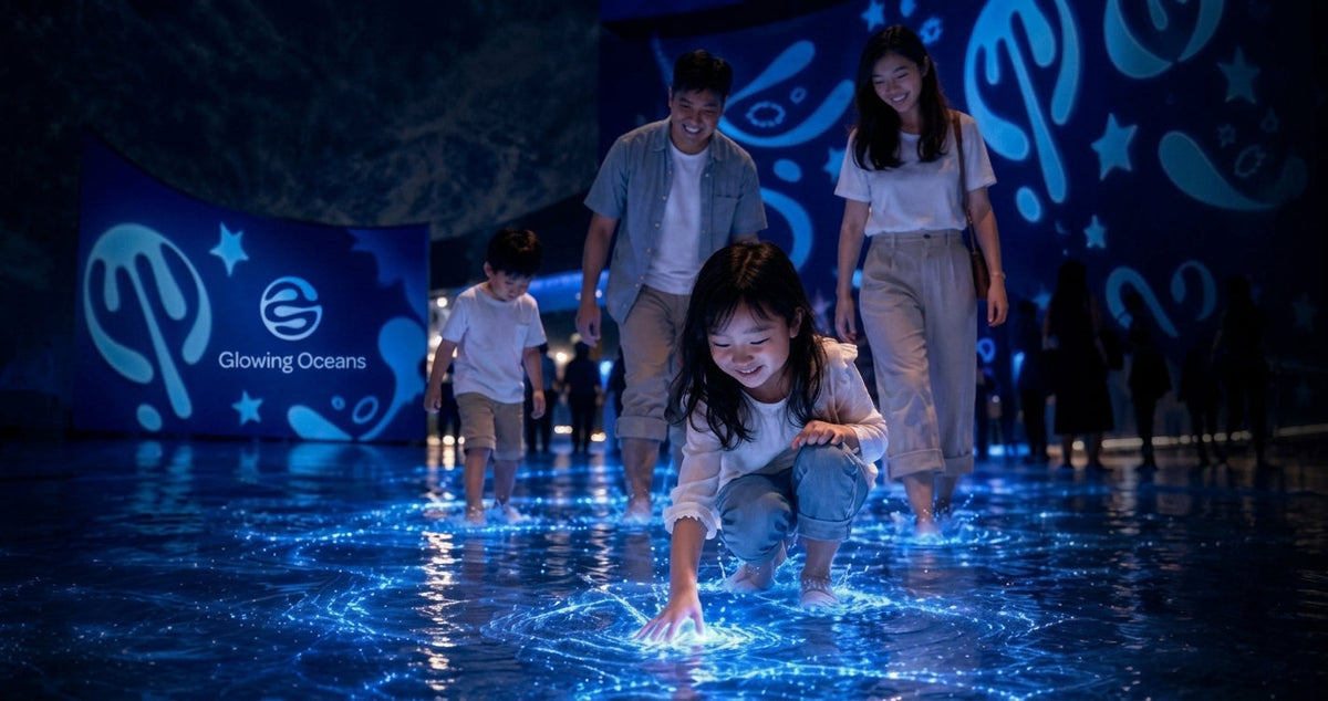 Science Centre Singapore’s Glowing Oceans: Walk Through Asia's First Living Bioluminescence Exhibition