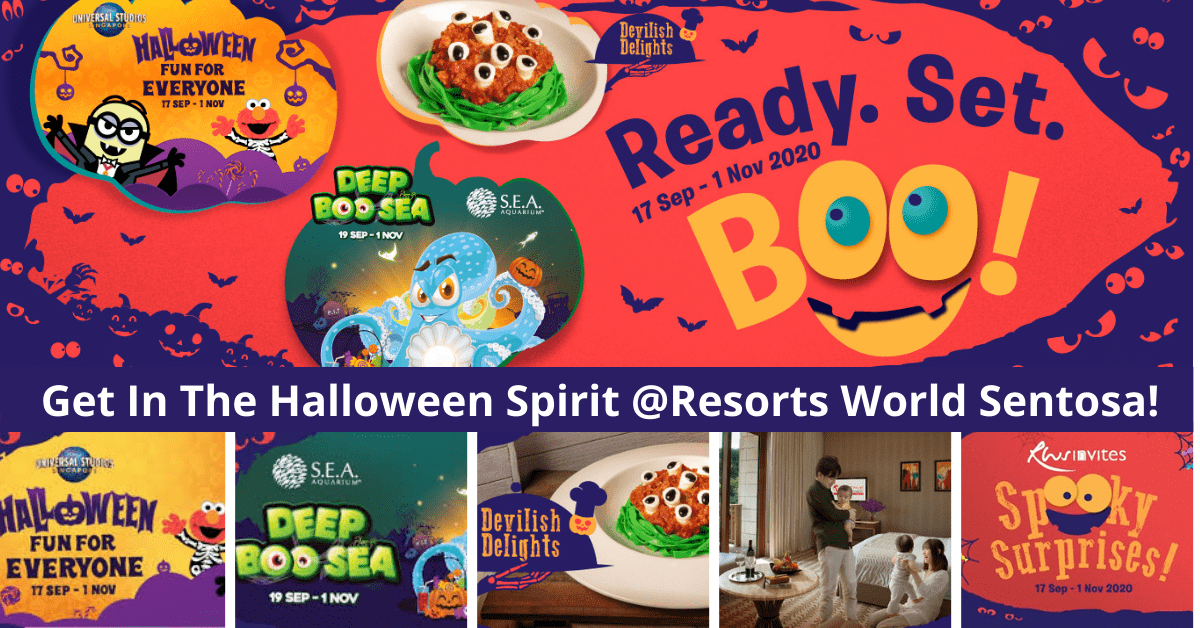 READY SET BOO | Have A Scary Fun Halloween at Resorts World Sentosa! - BYKidO