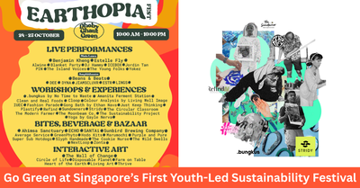 Earthopia Fest 2025: Join The Fun At Singapore’s First Youth-Led Festival For A Greener Planet