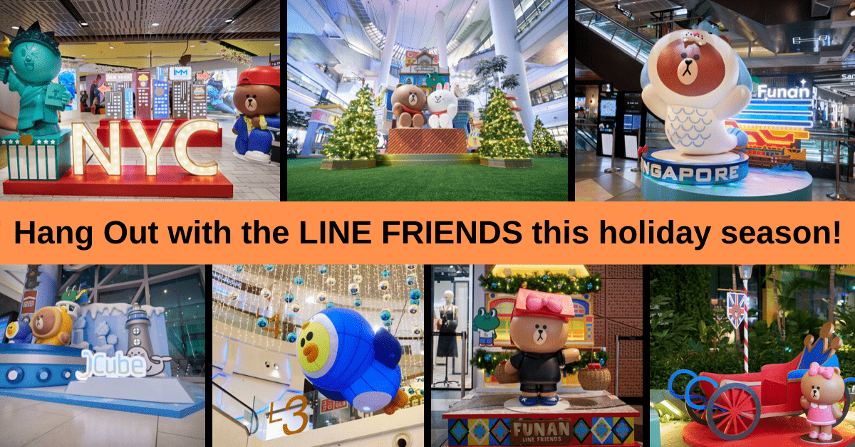 LINE FRIENDS World Tour comes to Singapore for the first time ever! - BYKidO