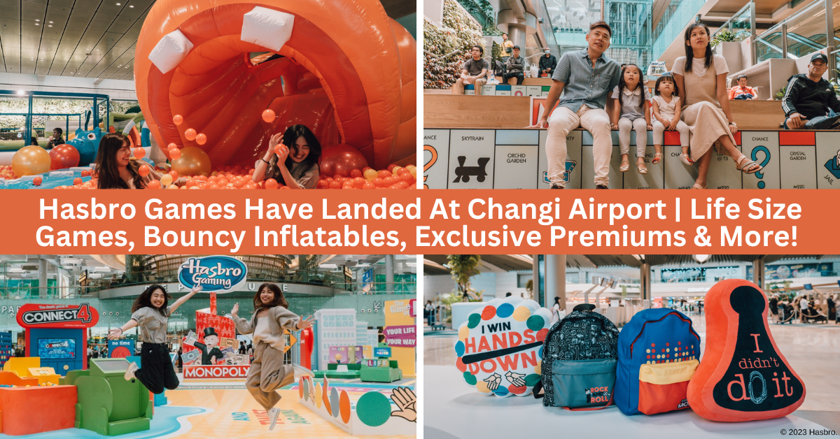 Hasbro Gaming Rolls Into Changi Airport Terminal 3 (T3) This June Holidays With Fun-Filled Games And Experiences For The Whole Family!