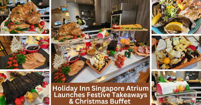 Holiday Inn Singapore Atrium Ushers In A Tropical Christmas With A Christmas Buffet And Festive Takeaways