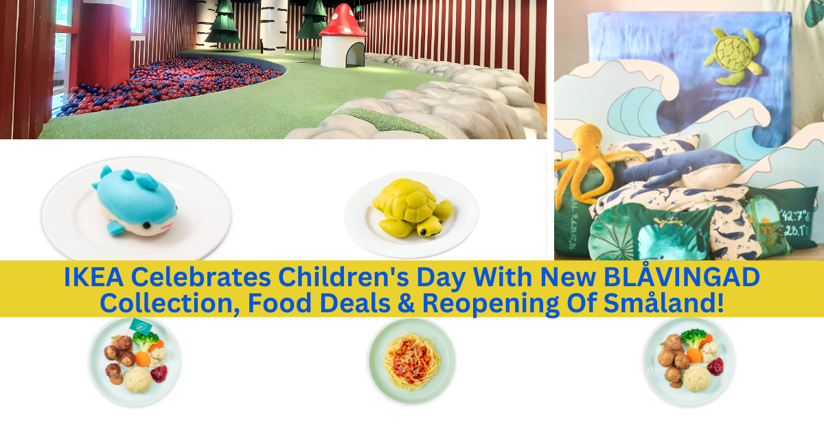 Kids Eat Free And Småland Reopens at IKEA This Children's Day!