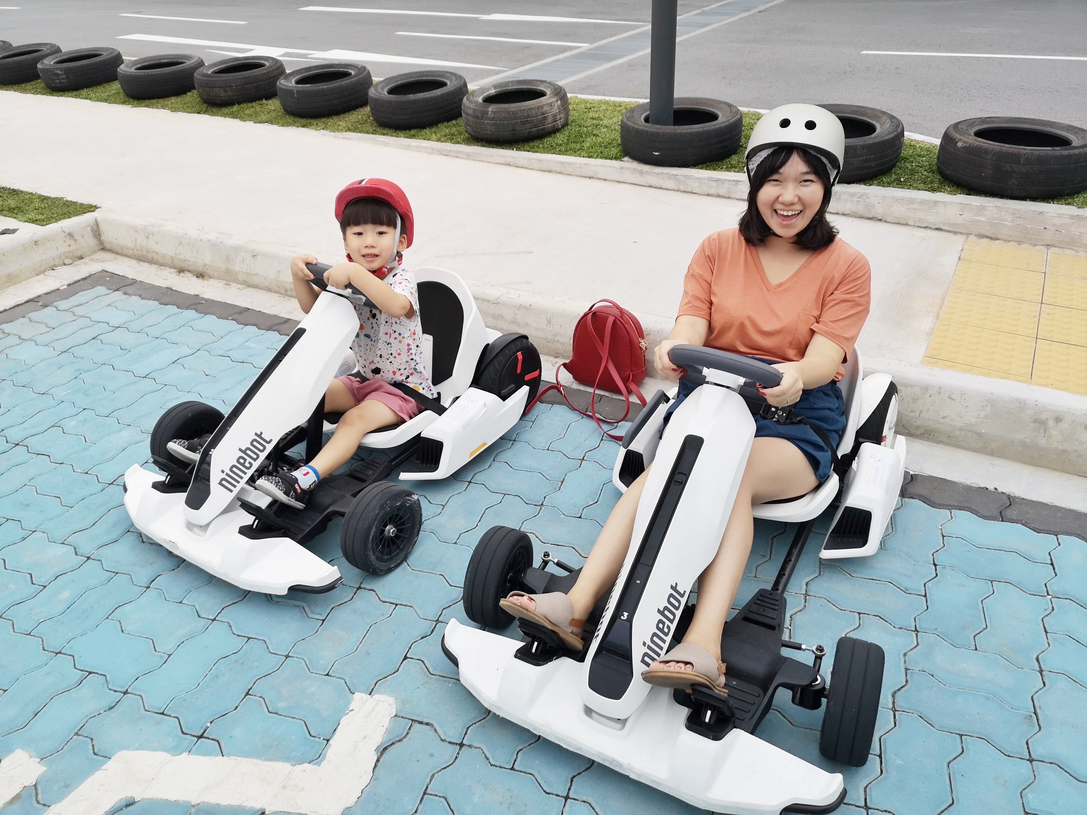 BYKidO Moments: Mummy Ruby and Her Little One Check Out Some Hot Wheels at Downtown East! - BYKidO