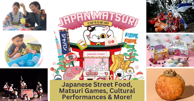 Jurong Point To Host Its First-Ever Japan Matsuri Fair With Japanese Street Food, Matsuri Games, Cultural Performances And More!