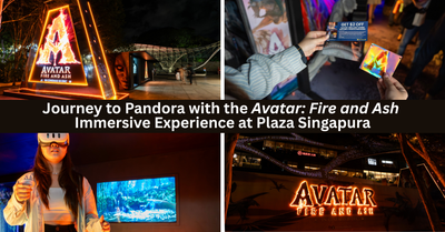 Journey to Pandora: Avatar: Fire and Ash Immersive Experience Lands at Plaza Singapura