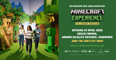 Minecraft Experience: Villager Rescue - A New Immersive Adventure Makes Its Asia Debut in Singapore