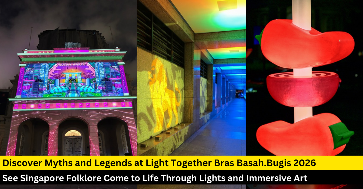 Light Together Bras Basah.Bugis 2026: Explore Singapore Folklore Through Lights