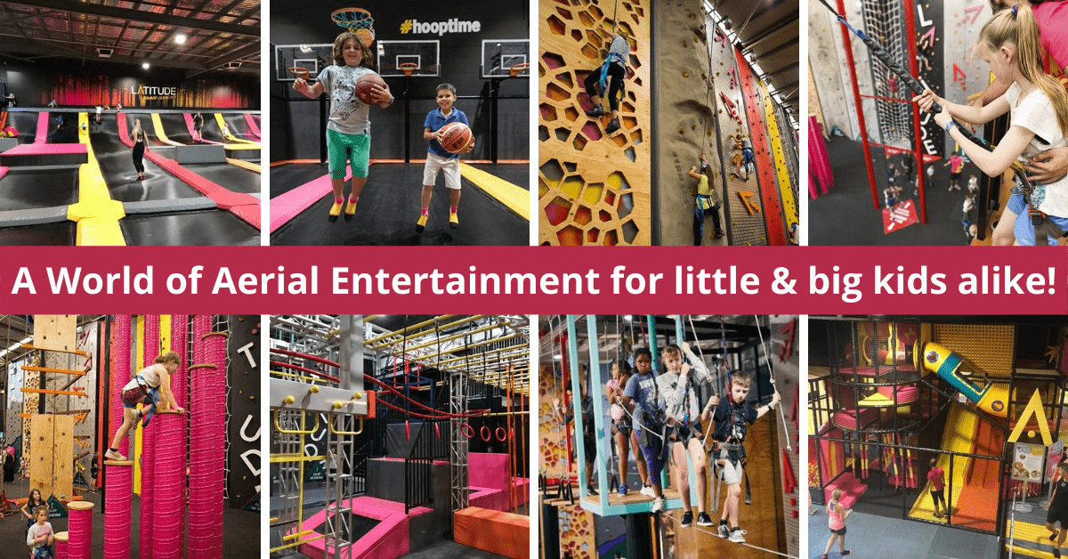 Latitude | Bounce, Climb and Fly at Perth’s Family-Friendly Indoor Aerial Super Park!