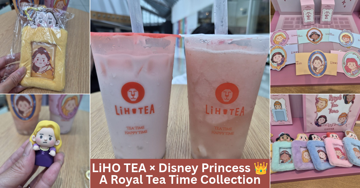 LiHO TEA’s Disney Princess Collection Brings A Royal Tea Time To Singapore