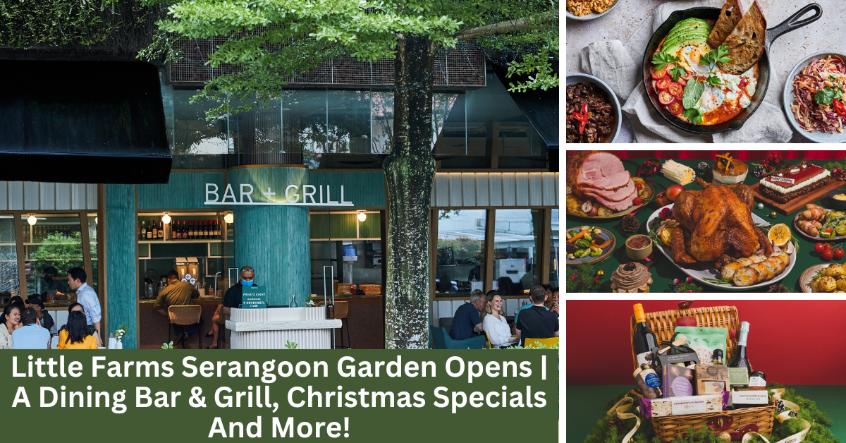 Little Farms Opens New Outlet At Serangoon Garden | A Dining Bar & Grill, A Brunch Menu, Kid-Friendly Options, A New Christmas Line-Up And More!