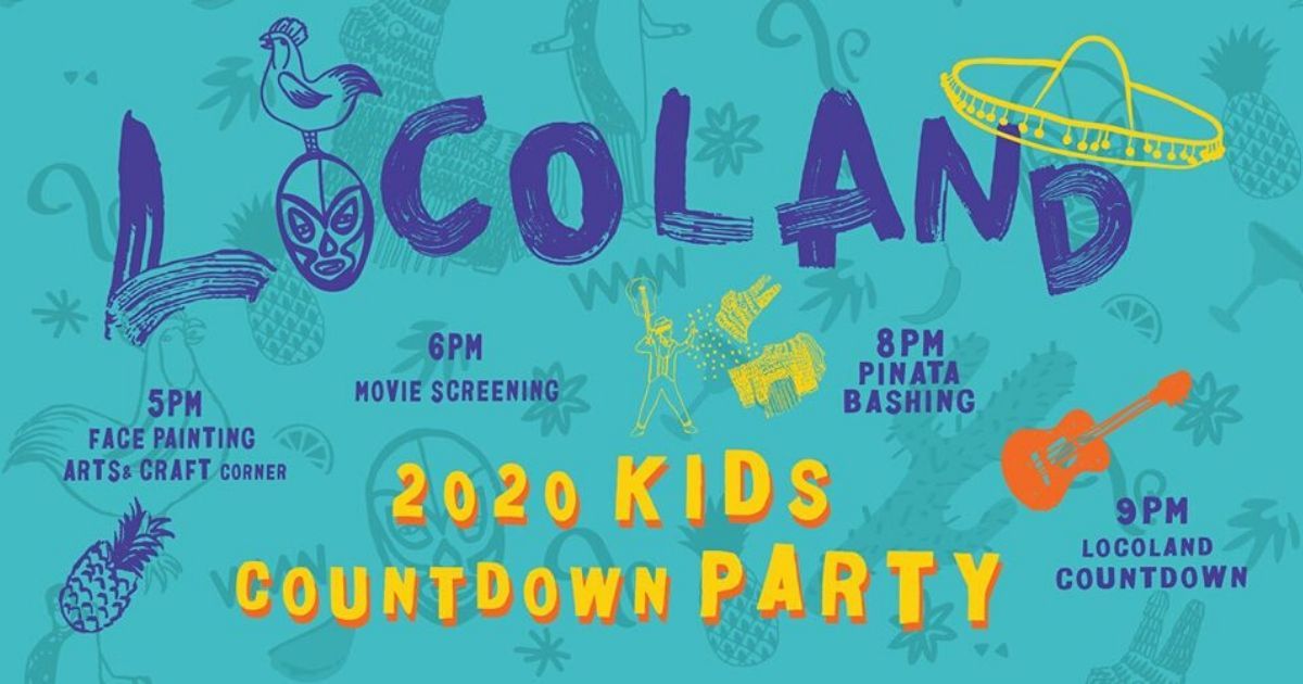 Locoland 2020: New Year Countdown Party for the Kiddies - BYKidO