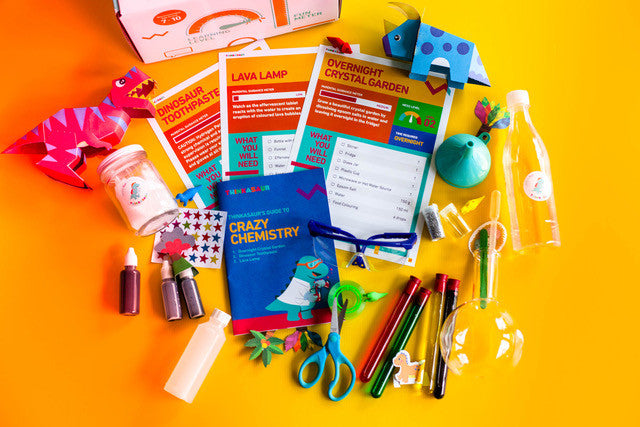 Things to do this Weekend: Explore a Science Experiment Box with Thinkasaur! - BYKidO
