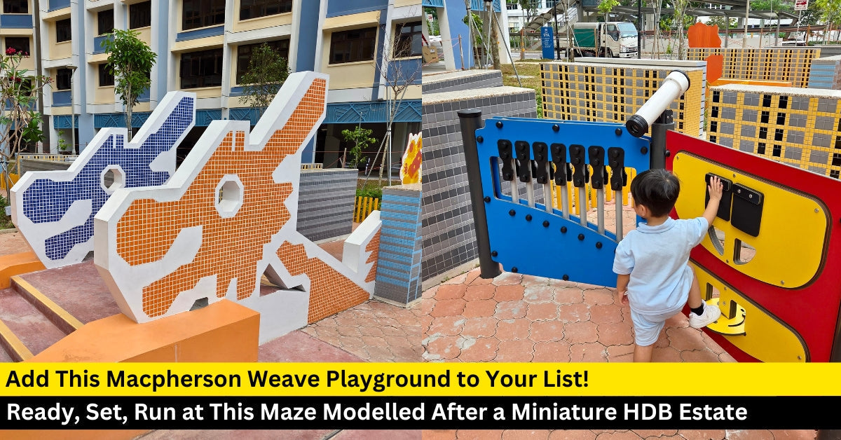 Macpherson Weave: Run Around in a Maze Made With Miniature HDB Blocks