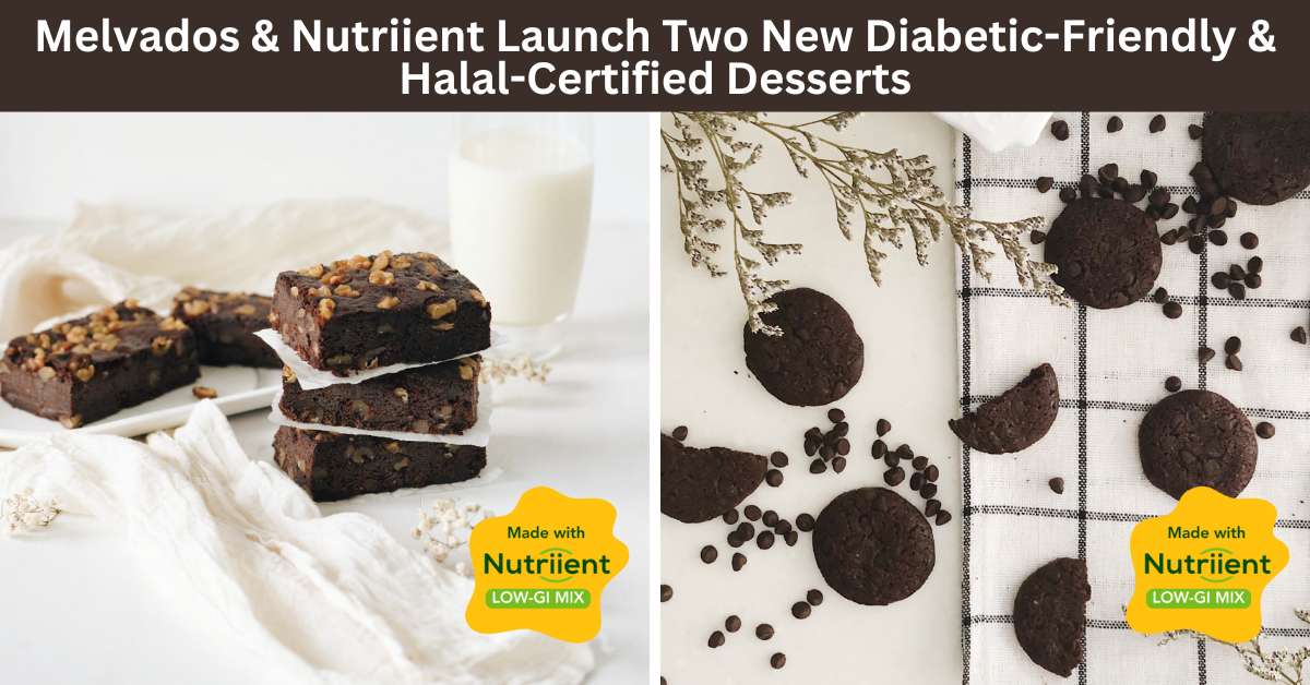 Melvados And Nutriient Launch Two New Diabetic-Friendly And Halal-Certified Dessert Items - BYKidO