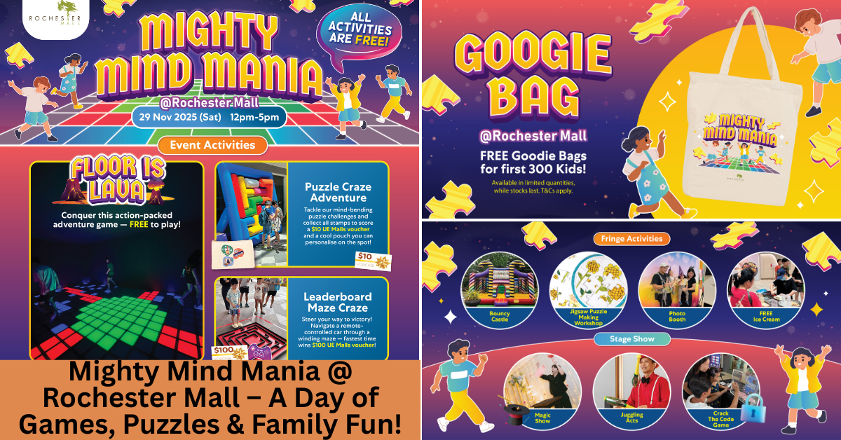 Mighty Mind Mania @ Rochester Mall – A Day of Brainy Fun & Family Adventures!