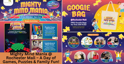 Mighty Mind Mania @ Rochester Mall – A Day of Brainy Fun & Family Adventures!