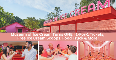 Museum of Ice Cream Celebrates Its First Birthday | 1-For-1 Tickets, Free Ice Cream Scoops, Food Truck, Exciting Games And More!