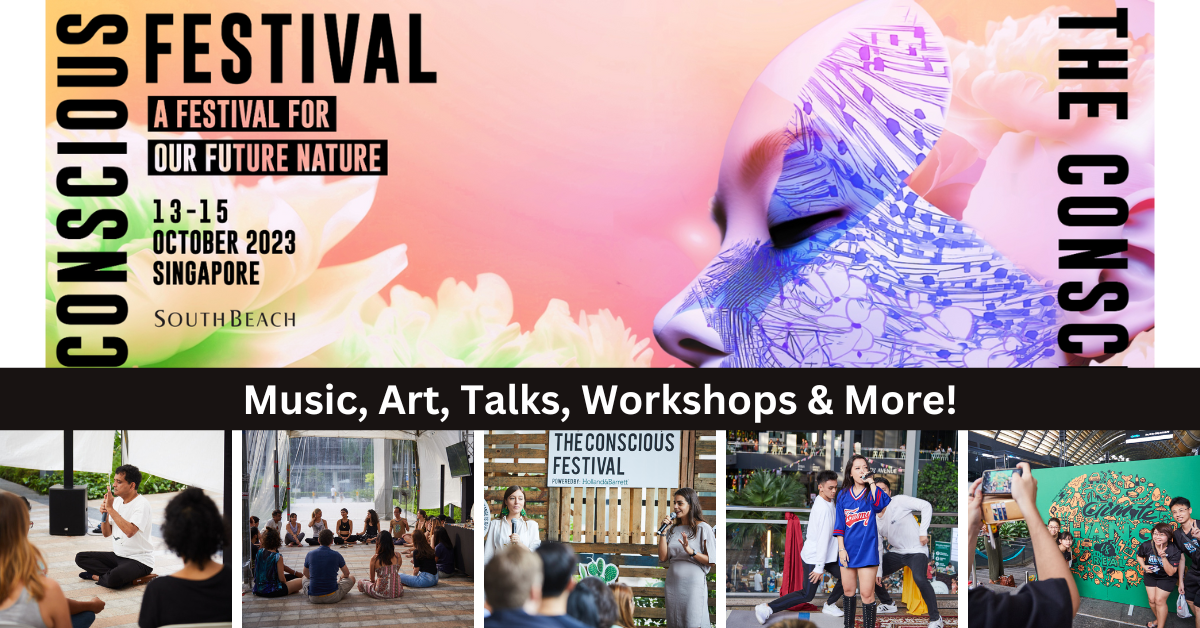 The Conscious Festival Set To Take Place In Singapore This October - BYKidO