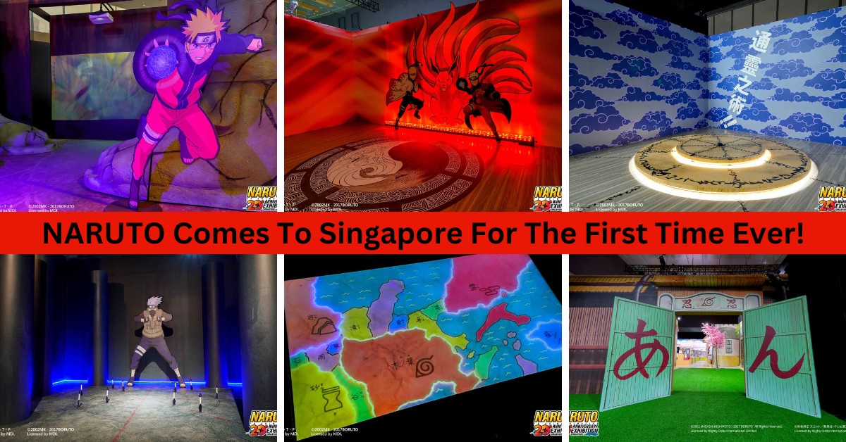 The NARUTO TV Animation 20th Anniversary Exhibition Is Coming To Singapore This May!
