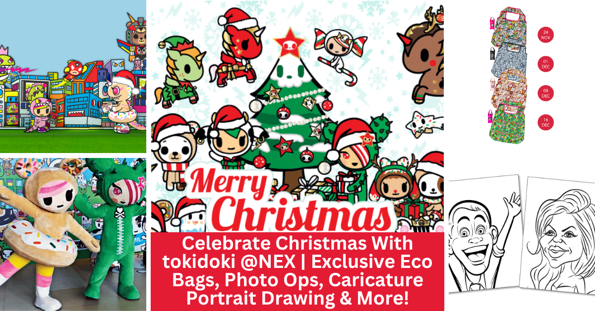 NEX Celebrates Christmas With tokidoki | Themed Events, Rewards And More!