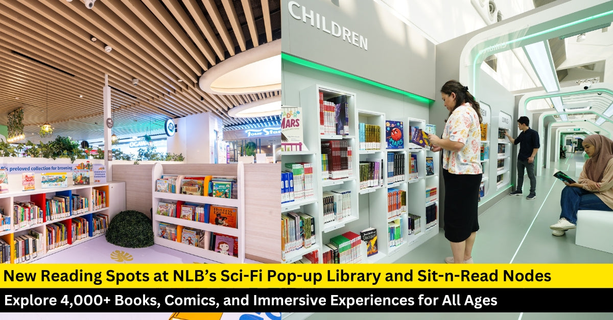 NLB Brings Reading Closer to Everyday Life With New Sci-Fi Pop-up Library and Sit-n-Read Nodes