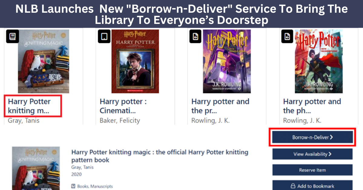 National Library Board | Borrow-n-Deliver Service – BYKidO