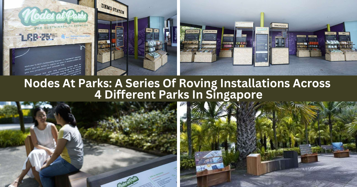 National Library Board Launches Nodes At Parks, A Series Of Roving Interactive Installations Across Singapore's Parks And Gardens