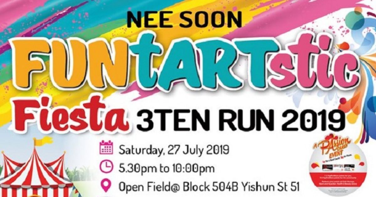 Nee Soon FUNtARTstic Fiesta 3Ten Run 2019 – An Artsy Carnival for the Family! - BYKidO