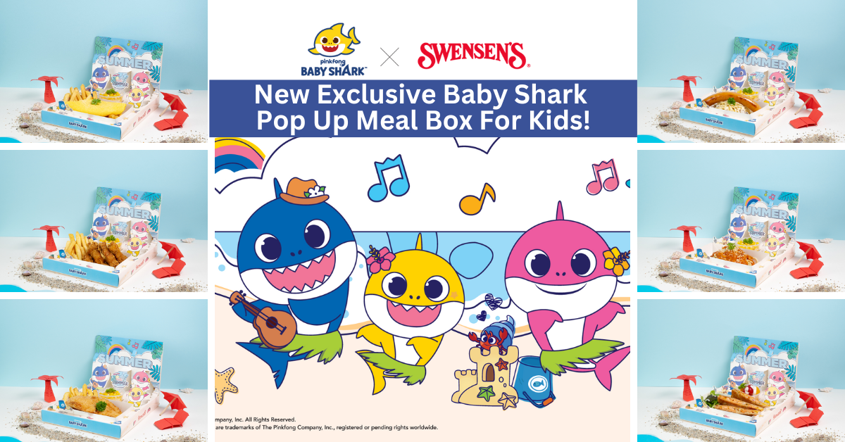 Swensen's Unveils Its Latest Baby Shark Pop Up Meal Box For Kids!