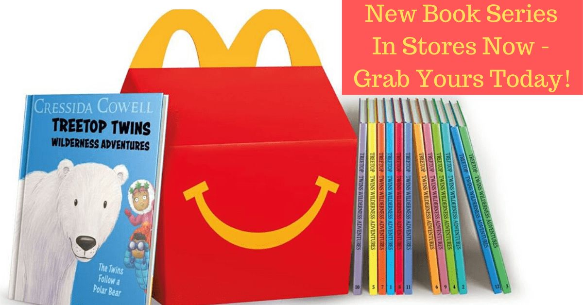 NEW! McDonald’s launches an all-new book collection for Happy Meals!