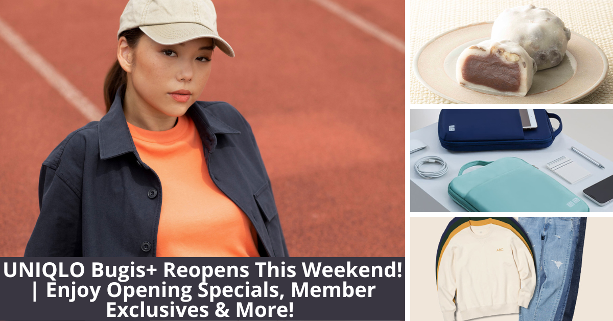 UNIQLO To Open Its Newly Revamped Store At Bugis+ On 2 September!