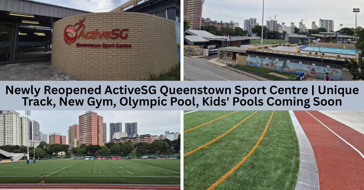 Newly Reopened ActiveSG Queenstown Sport Centre Is Home To One Of Singapore's Most Unique Running Tracks