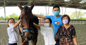 Over 600 Club Rainbow Beneficiaries Enjoyed Fun-Filled Equine Experiences at Singapore Turf Club Riding Centre Thanks to Generosity of Singaporeans